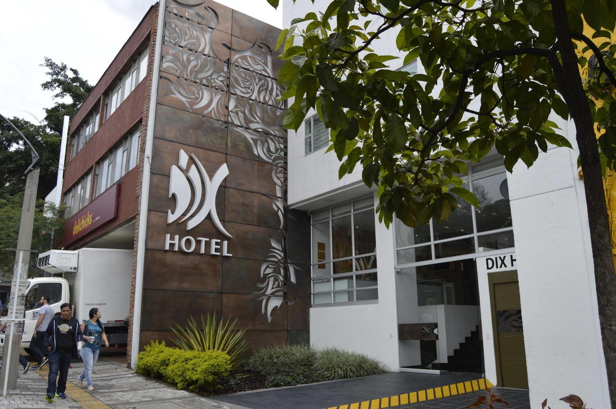 Hotel Dix Medellin Bagian luar foto